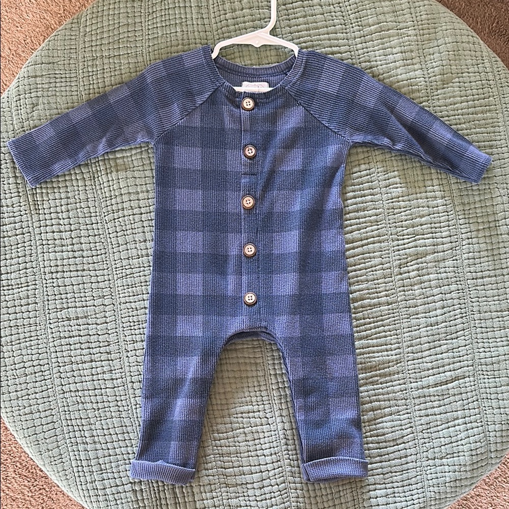 MUD PIE, Blue Gingham, One Piece 9-12 Mo